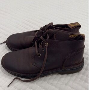 Dr. Martens Sussex Dark Brown Leather Chukka Boots Mens 9 AW004 KV10 V